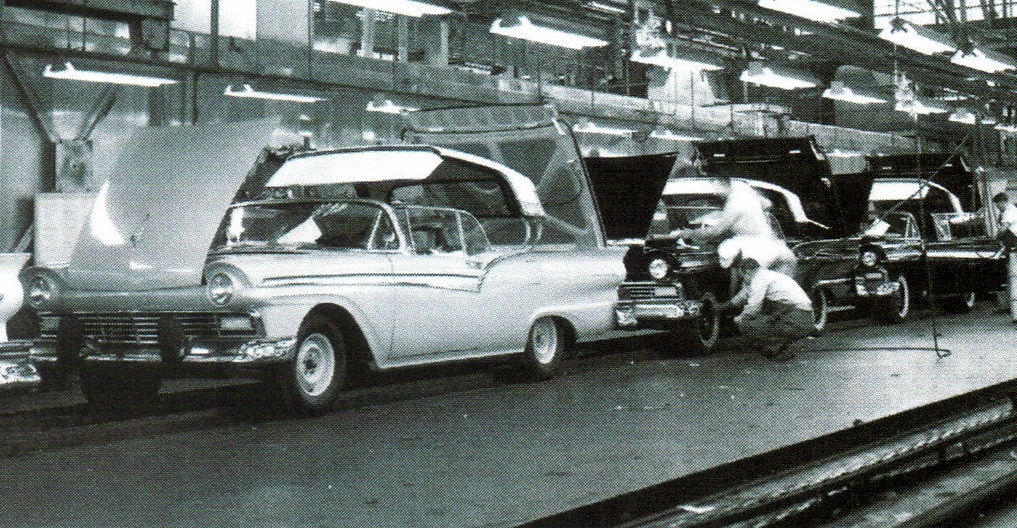 1957 Ford Fairlane Assembly Line
